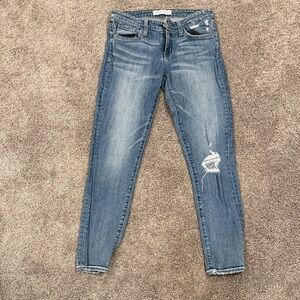 Flying Monkey Blue Distressed Skinny Jeans